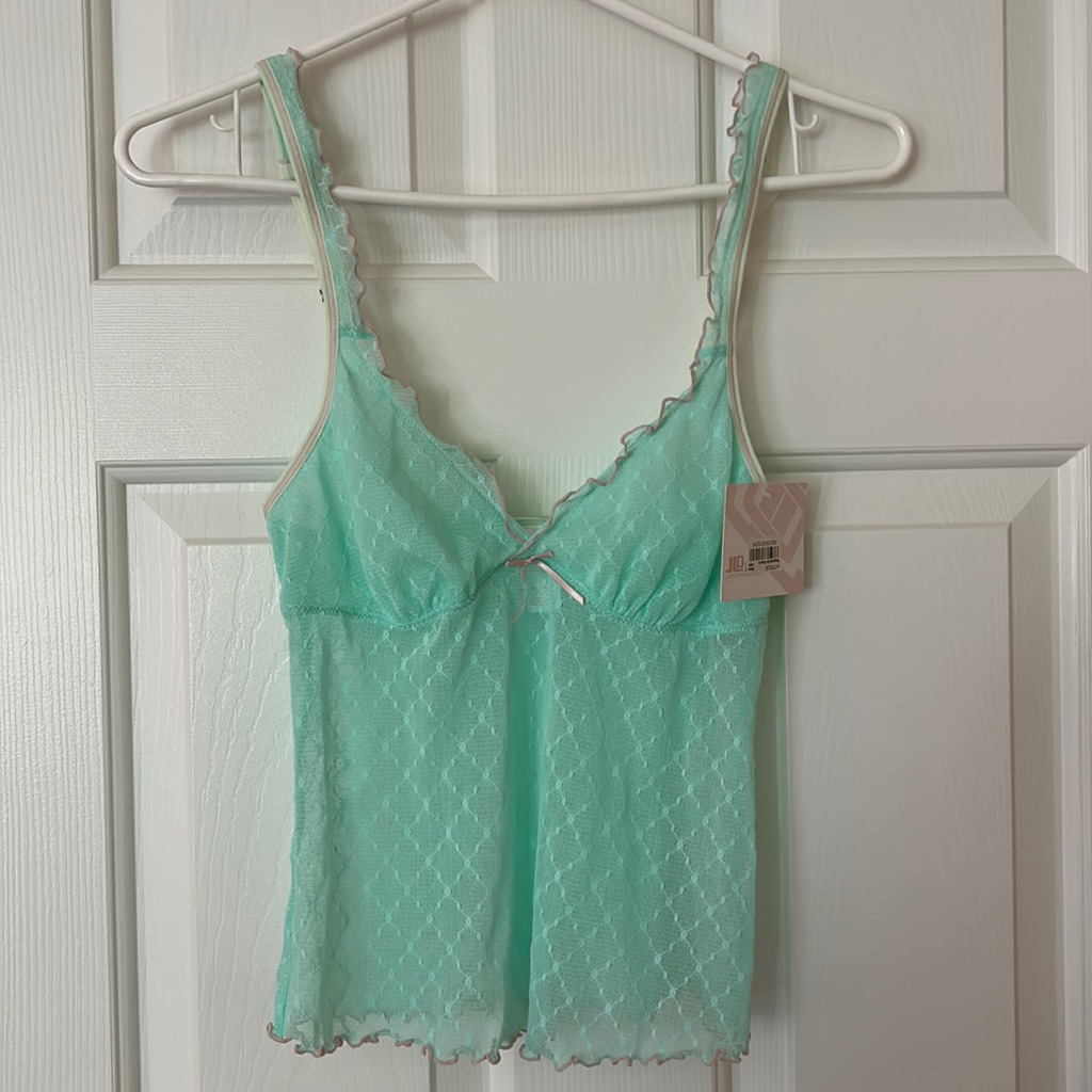 Brand New Jlo Jennifer Lopez Sheer Camisole Size Small  Nwt
